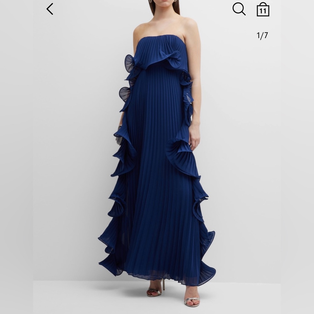 Badgley Mishka Pleated Dress